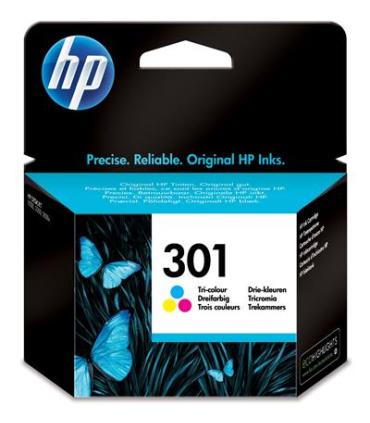 HP 301 Tri-color Ink Cartridge - HP 301 Tri-color Ink Cartridge