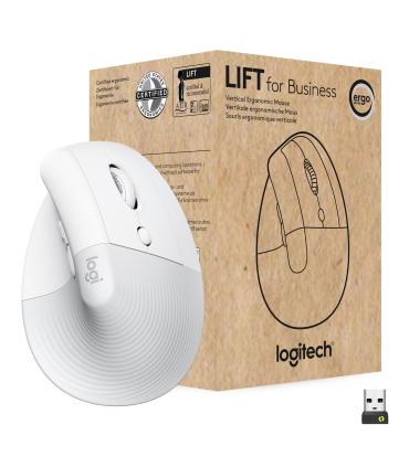 Logitech Lift for Business ratón Oficina mano derecha RF Wireless + Bluetooth Óptico 4000 DPI