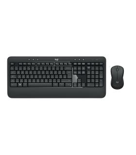 Logitech Advanced MK540 teclado Ratón incluido Universal USB QWERTZ Alemán Negro, Blanco