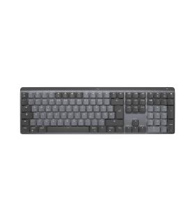 Logitech MX Mechanical teclado Oficina RF Wireless + Bluetooth QWERTZ Alemán Grafito, Gris