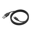 Jabra 14202-10 cable USB USB 3.2 Gen 1 (3.1 Gen 1) 2 m USB A USB C Negro