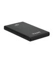 TooQ TQE-2522B caja para disco duro externo Caja de disco duro (HDD) Negro 2.5"