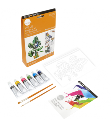 SET DE PINTURA ACRLICO BOTNICO DALER ROWNEY D126900111