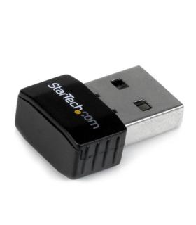 StarTech.com Mini Adaptador de Red Inalámbrico USB 2.0 a Wireless N de 300 Mbps - Wifi Externo 802.11n 2T2R