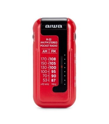 Radio Porttil Aiwa R-22RD/ Roja