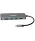 D-Link DUB-2327 base para portátil y replicador de puertos Alámbrico USB Tipo C Gris