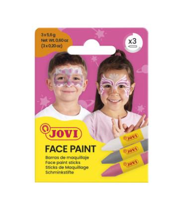 SET MAQUILLAJE FACE PAINT ESTUCHE DE 3 BARRAS FANTASY JOVI 175FA