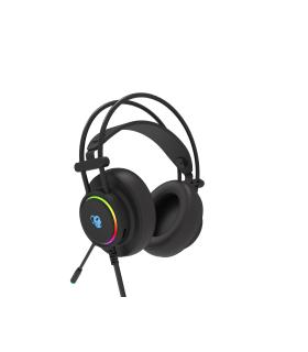 Deep Gaming DeepLighting Auriculares Alámbrico Diadema Juego Negro