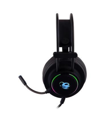 Deep Gaming DeepLighting Auriculares Alámbrico Diadema Juego Negro