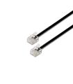 AISENS A143-0319 cable telefónico 2 m Negro