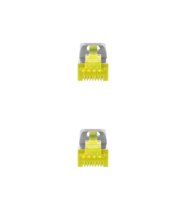 Nanocable Cable de red latiguillo RJ45 LSZH Cat.6A SFTP AWG26, Gris, 10 m