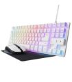 Pack Gaming Trust Gaming GXT 794W/ Teclado RGB + Ratn RGB + Alfombrilla