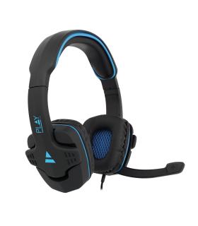 Ewent PL3320 auricular y casco Auriculares Alámbrico Diadema Juego Negro