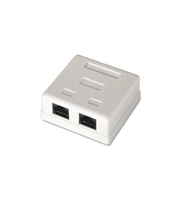 AISENS A139-0302 caja de conexiones de red Cat6 Blanco