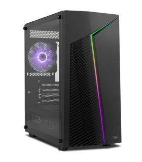 CAJA NOX INFINITY RGB M-ATX CHASSIS MINITORRE NEGRO