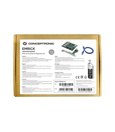 Conceptronic EMRICK10G tarjeta y adaptador de interfaz Interno PCIe