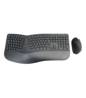 Conceptronic ORAZIO02DE teclado Ratón incluido Oficina RF inalámbrico QWERTZ Alemán Negro