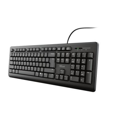 Trust TK-150 teclado Universal USB QWERTY Español Negro