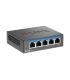 D-Link DMS-105 No administrado L2 2.5G Ethernet (100 1000 2500) Negro