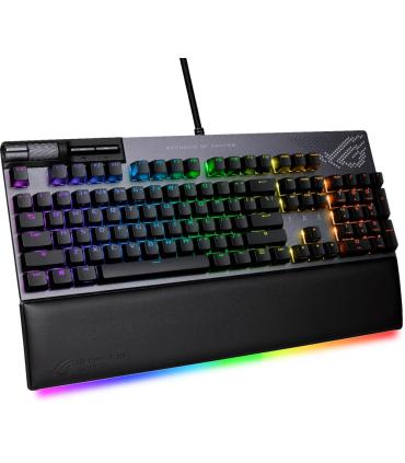 ASUS ROG Strix Flare II Animate teclado Juego USB QWERTY Gris