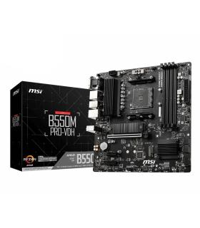 MSI B550M PRO-VDH placa base AMD B550 Zócalo AM4 micro ATX