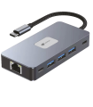 LEOTEC DOCKING STATION 10-1 1USB-C PD100 3USB3.0 1USB-C 2HDMI GGL LEC TJSD MCSD