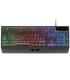 Teclado Gaming SemiMecnico Mars Gaming MK124/ Negro