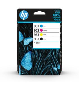 HP Paquete de 4 cartuchos de tinta Original 963 negro/cian/magenta/amarillo