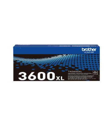 Brother TN-3600XL cartucho de tóner 1 pieza(s) Original Negro