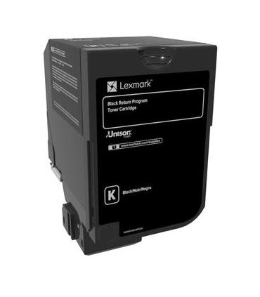 Lexmark 74C20K0 cartucho de tóner 1 pieza(s) Original Negro