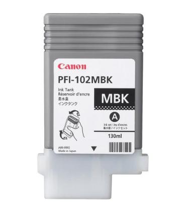 Canon PFI-102MBK cartucho de tinta Original Negro mate