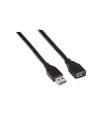 AISENS A105-0042 cable USB USB 3.2 Gen 1 (3.1 Gen 1) 2 m USB A Negro