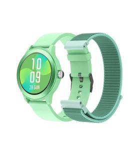 Smartwatch SPC Smartee Duo Vivo 9651R/ Notificaciones/ Frecuencia Cardaca/ Verde Menta/ Incluye Correa Extra