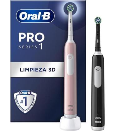 Cepillo dental ORAL-B PRO 1 DUO PINK/BLACK