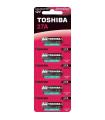 Pack De 5 Pilas 12V Toshiba 27A/ 12V/ Alcalinas