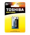 Pila 9V Toshiba 6LR61/ 9V/ Alcalina