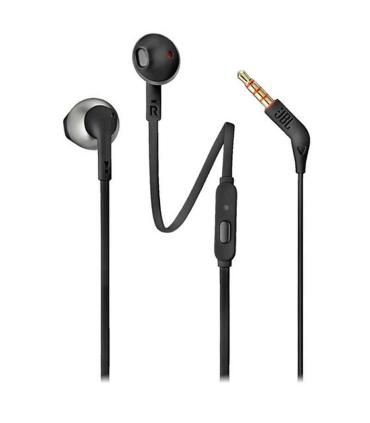 Auriculares Intrauditivos JBL Tune 205/ con Micrfono/ Jack 3.5/ Negros