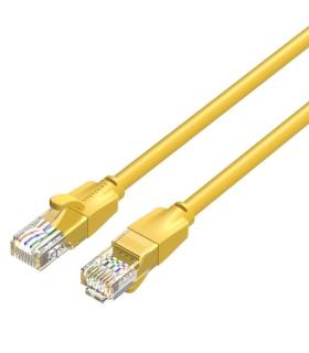 Cable de Red RJ45 UTP Vention IBEYH Cat.6/ 2m/ Amarillo