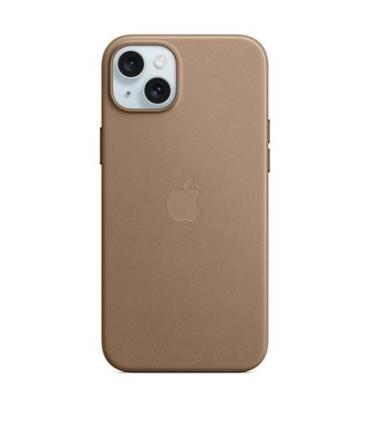 iPhone 15 Plus Finewoven Case Taupe - iPhone 15 Plus Finewoven Case Taupe