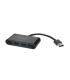 Kensington Hub USB 3.0 de cuatro puertos UH4000  negro