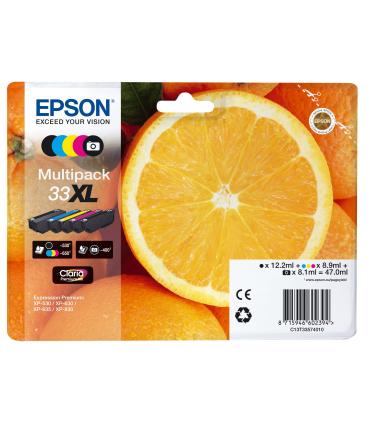 Epson Oranges Multipack 5-colours 33XL Claria Premium Ink