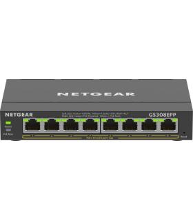 NETGEAR 8-Port Gigabit Ethernet High-Power PoE+ Plus Switch (GS308EPP) Gestionado L2 L3 Gigabit Ethernet (10 100 1000) Energía