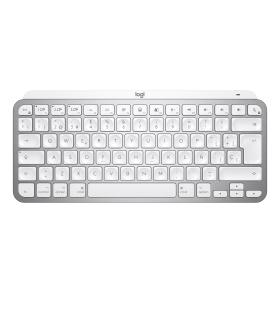 Logitech MX Keys Mini For Mac Minimalist Wireless Illuminated Keyboard teclado Universal Bluetooth QWERTY Español Gris