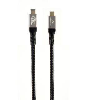 CABLE GEMBIRD USB 4 TIPO C DE PRIMERA CALIDAD, 40 GBPS, 240 W, 1,5 M