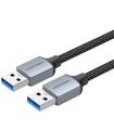 Cable USB 3.0 Vention CTSHF/ USB Macho - USB Macho/ 5Gbps/ 1m/ Negro