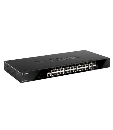 D-Link DGS-1520-28 switch Gestionado L3 10G Ethernet (100 1000 10000) 1U Negro