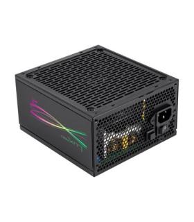 Fuente De Alimentacion Atx3,0 Modular Aerocool Lux Pro 1000w Certificado 80+ Gold Apfc Vent.14cm Rgb