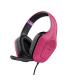 Trust GXT 415P Zirox Auriculares Alámbrico Diadema Juego Rosa