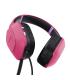 Trust GXT 415P Zirox Auriculares Alámbrico Diadema Juego Rosa