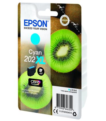 Epson Kiwi Singlepack Cyan 202XL Claria Premium Ink